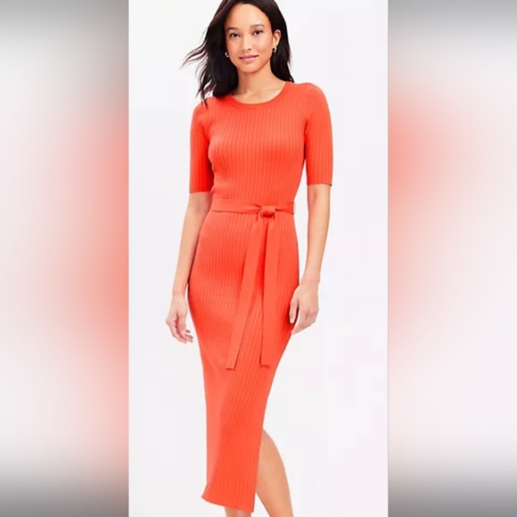 orange and white floral dress The Marcantel Floral Midi Dress in Bohemian Garden 2X-Large